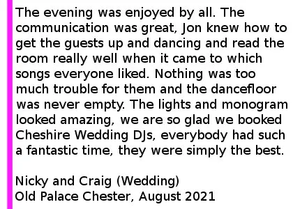 Old Palace Chester Review
